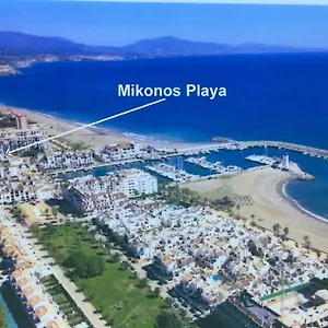 Mikonos Playa: Beachfront Retreat With Marina Access Castillo de Sabinillas